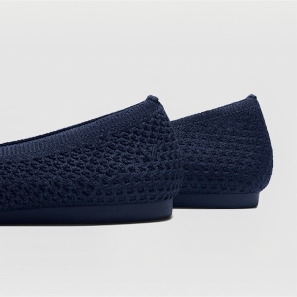VIVAIA Pointed-Toe Breathable Mesh Ballet Flats (Aria 5°) in Navy, Size EU 37.5 - Picture 15 of 15